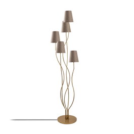 Opviq Bonibon - 13241 Lámpara de pie Dorado y beige